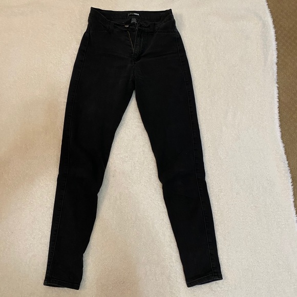 High waist black jeans - skinny - Picture 1 of 2